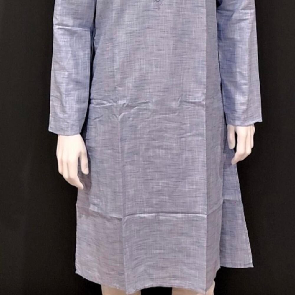 Men's Blue and Purple Shirt